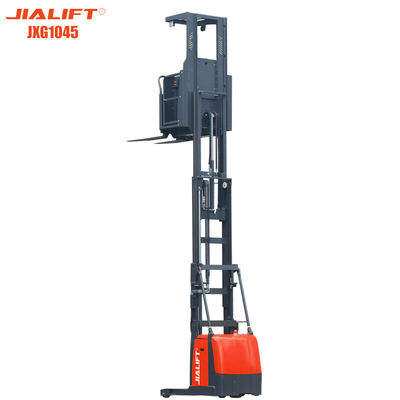 Kalite  Medium Level Order Picker Electric Lift Height 4500mm 1000kg Fabrika