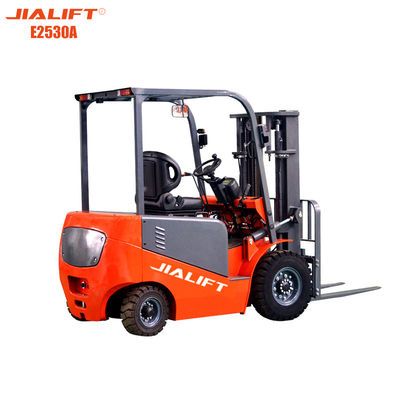 Kalite  2500kg Counter Balance Fork Lift Truck 12kw Lift Motor Fabrika